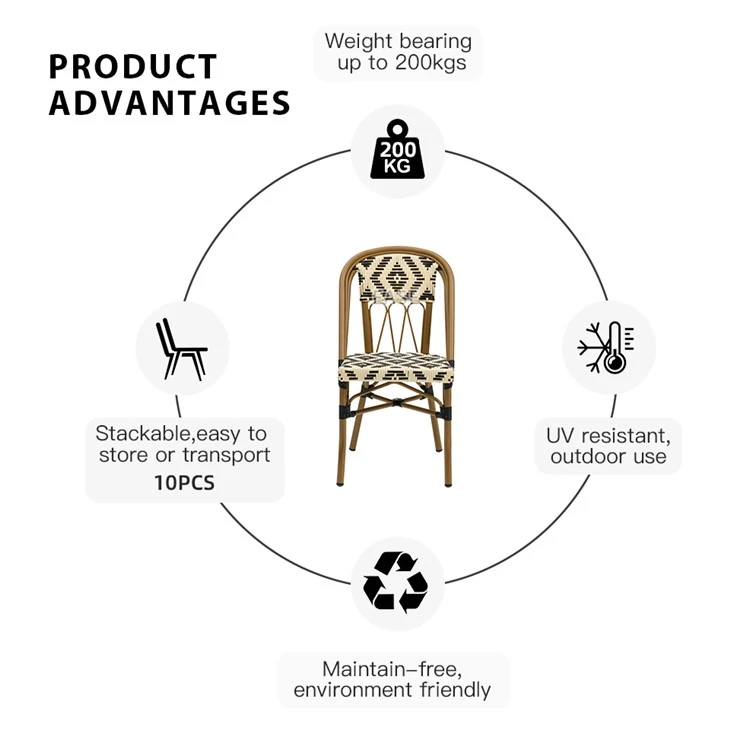 French Garden Rattan Chairs price